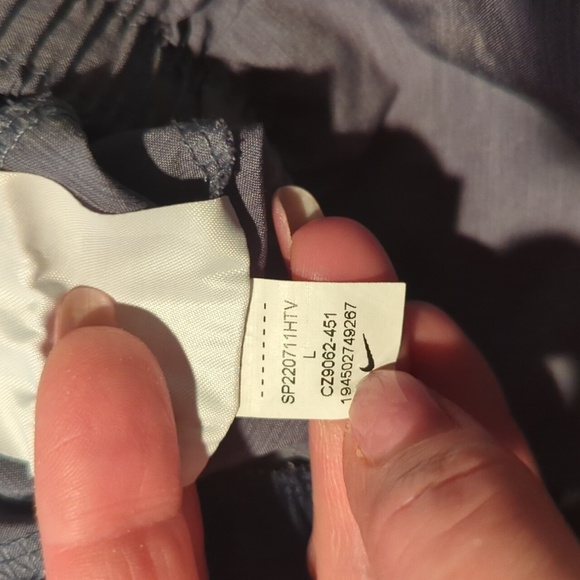 Nike Dri-FIT Shorts Brief-Lined Running Shorts 5" Obsidian Large - Picture 5 of 6